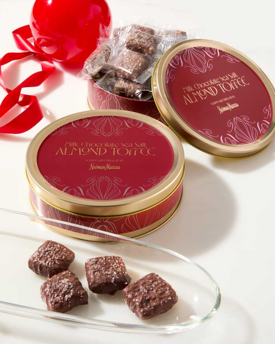 Milk Chocolate Almond Toffee, Set of 2
